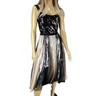 Uncommon Opal Boutique Womens Black And Gold Skirt Size Medium