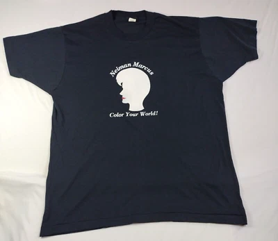 Vintage Neiman Marcus "Color Your World" Etiqueta de Estrelas de Tela dos Anos 80 RARA HTF XXL  - Imagem 1 de 4