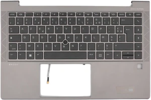 ORIGINAL AZERTY Français Clavier Palmrest pour HP ZBOOK FIREFLY 14 G7 LED - Zdjęcie 1 z 2