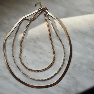 ASOS Kette Mehrreihig goldfarben - Bild 1 von 1