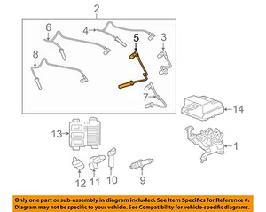 GM OEM Ignition Spark Plug-Wire OR Set-See Image 19351588 - Picture 1 of 2