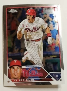 2023 Topps Chrome J.T. REALMUTO #30 Philadelphia Phillies - Picture 1 of 1
