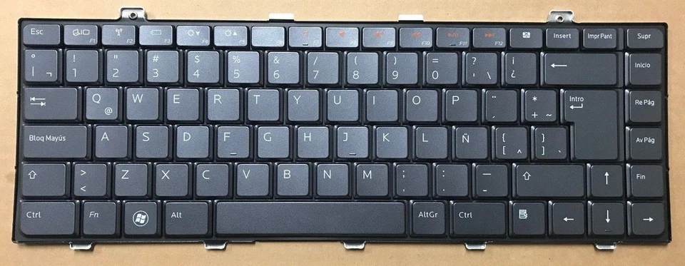 Genuíno Dell Studio 1450 XPS L501 Teclado Latino Espanhol P/N: DJ8GM [U] - Imagem 1 de 2