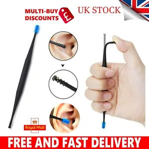 Ear Wax Cleaner Smart Removal Soft Spiral Swab Earwax Remover Tool Safe Earpick - Picture 1 of 2