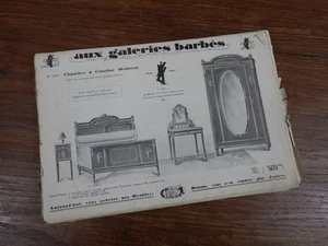CATALOGUE PUBLICITAIRE vers 1925-1930 GALERIES BARBES MEUBLES LUSTRES - Foto 1 di 8