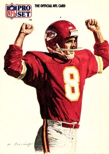 1991 Pro Set Football Card #429 Nick Lowery AFC - Picture 1 of 2
