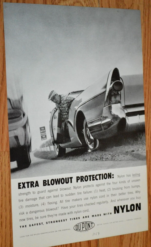 Buick 1957 convertible especial Dupont original vintage anuncio impreso anuncio 57 Foto 1 de 1