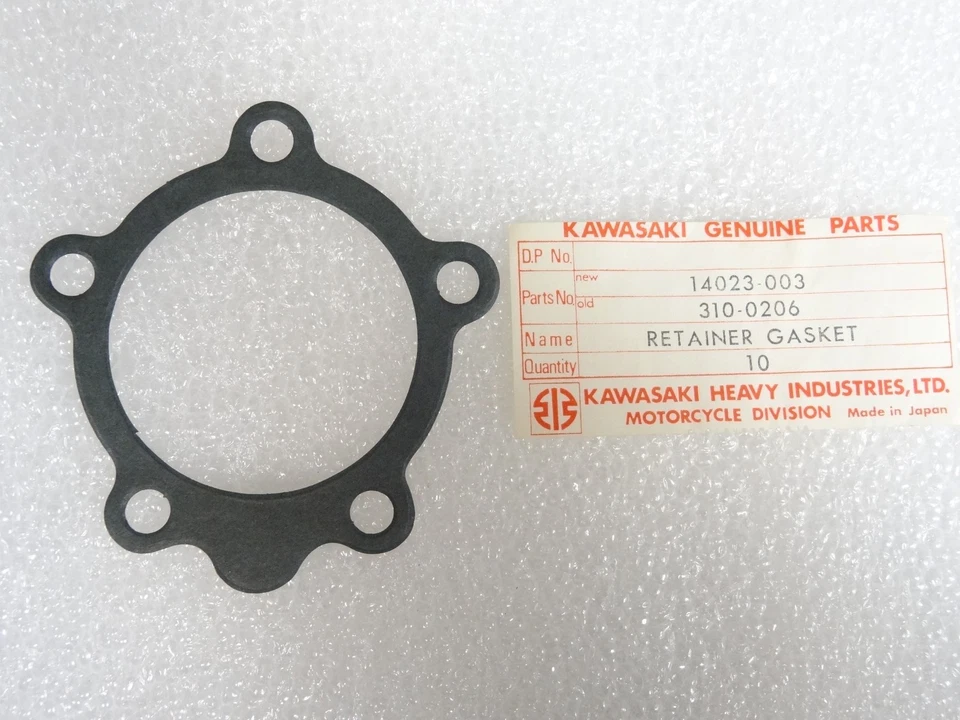Junta de retención de sello de aceite Kawasaki NOS NUEVA 14023-003 B8 F1 B8S B8T F1TR Foto 1 de 1