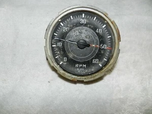 Jaeger Tachometer for Triumph TR2 & TR3 RN1402/09 OEM ,USED - Picture 1 of 10