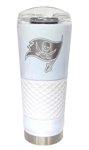 Tampa Bay Buccaneers Draft Opal Tumbler 24 oz Vacuum Insulated Beverage Cup Cover