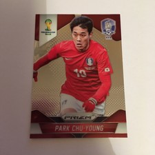 PANINI BRAZIL WORLD CUP 2014  PRIZM CARD  PARK CHU - YOUNG  KOREA REPUBLIC  # 74