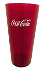 Coca-Cola Cup Red Plastic Tumbler Restaurant Grade Continental Carlisle 32oz A++