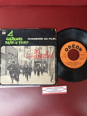 7"  SI  Mega RaR EP  The Beatles   VG+++  1964 France Press - Bild 1 von 2