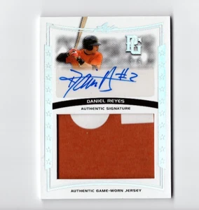 2014 Leaf Perfect Game Showcase Jersey Auto /5 Daniel Reyes #JA-DRI - Picture 1 of 2