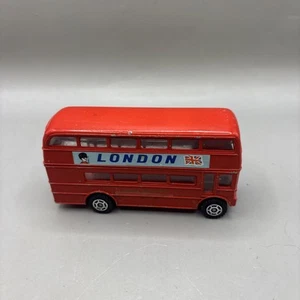 VINTAGE M.PERSAUD LONDON DOUBLE DECKER BUS DIE-CAST - Picture 1 of 14
