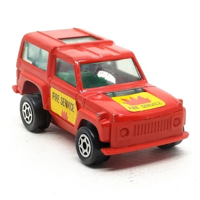 Majorette Range Rover Motor Car Fire Service Red 1:64 (3") Pre-Owned 001 - Image 1 of 4
