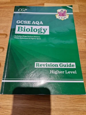 GCSE AQA Biology revision guide - Higher level - Image 1 of 4