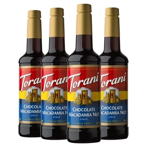 Syrup Chocolate Macadamia Nut 25.4 Ounces Pack of 4 - Picture 1 of 7