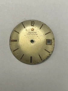 QUADRANTE ZENITH PER 2522PC AUTOMATICO ORIGINALE AL 100% PARI AL NUOVO 31.5 mm - Picture 1 of 3