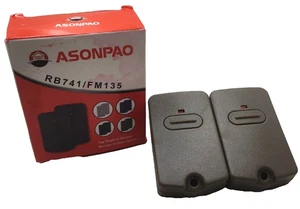 2 Remotes for GTO Mighty Mule Gate Opener FM135 RB741 FM135 Transmitter Control - Picture 1 of 9