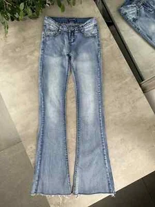 Pantalones de mezclilla acampanados vintage Dolce Gabbana para mujer talla 26 - Imagen 1 de 11