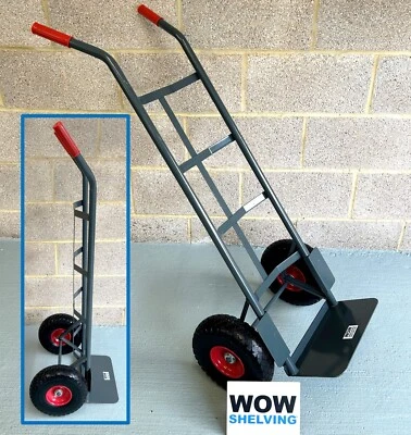 Sack Truck Barrow Heavy Duty Trolley Hand Truck Transport Parcels Boxes Courier