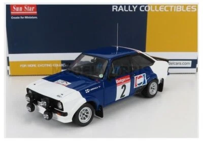 SUN-STAR 04662 FORD ENGLAND - ESCORT RS1800 (night version) PEPSI-COLA N 2 RALLY - Immagine 1 di 2