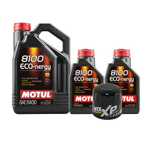 7L Motul 8100 ECO-NERGY 5W30 Wix XP Filter Motor Oil Change Kit For Baja Impreza - Picture 1 of 1