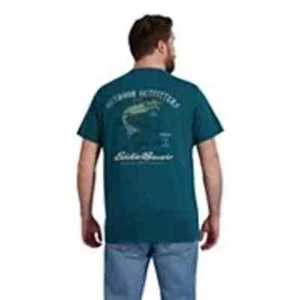 T-shirt uomo grafica Eddie Bauer taglia 4XB nuova con etichetta - Foto 1 di 6