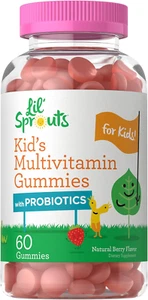 Carlyle Kids Multivitamin Gummies with Probiotics | 60 Chewables | Berry Flavor - Picture 1 of 8