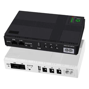 8800mAh Mini UPS Backup Power Battery Uninterruptible Router Overcurrent Protect - Picture 1 of 18