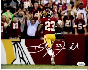 Washington Commanders DeAngelo Hall Signed Auto Wht 8x10 Photo JSA COA - Picture 1 of 1