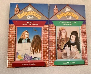 The Babysitters Club X2 Books No’s 11&12 Ann Martin 1990 - Picture 1 of 1