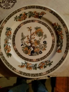 ALTE ELFENBEIN SYRAKUS PORZELLAN 7 1/2" Schale - Bild 1 von 6
