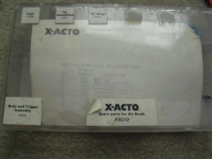 Vendor Box Lot of X-Acto Accessories for 8010 Air Brush NIB - Picture 1 of 2