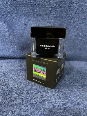BEEKMAN 1802 Pequeña Máscara Negra Leche de Cabra Milagro 2.5 OZ 70 g Nueva en Caja Foto 1 de 4