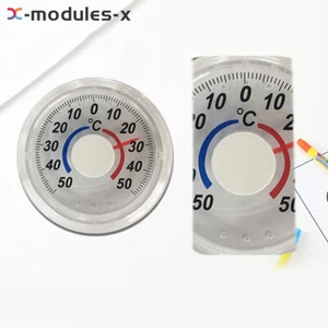 Portable Small Pointer Thermometer For Window Indoor Outdoor wall Greenhouse - Picture 1 of 27