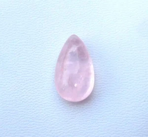 Pink Morganite Cabochon Pear Shape 22x13 mm Natural Gemstone Loose #5126 - Picture 1 of 8