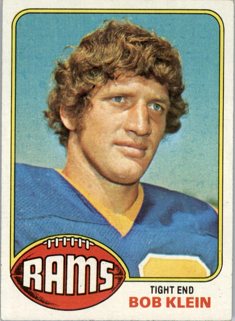 1976 Topps #42 Bob Klein - NM