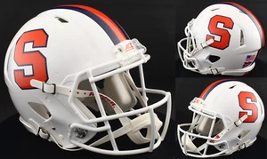 SYRACUSE ORANGE NCAA Riddell Speed Full Size REPLICA Football Helmet - Picture 1 of 5