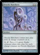WOTC MtG Champions of Kamigawa Orochi Hatchery (R) (Foil) NM