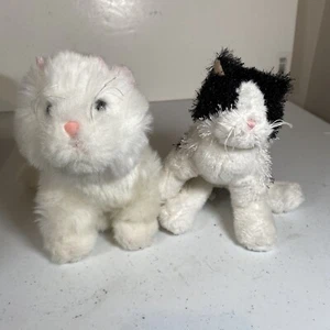 Lil kinz plush lot Persian Wh Cat Webkinz - Picture 1 of 9