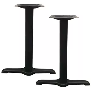 New Dining Table Legs 700mm Park Pedestal Cast Iron Double Base Furniture - Picture 1 of 4