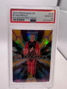 2023 Prizm Nascar Ryan Preece Kaleidoscopic K18 Gold /10 PSA 10 Pop 1 - Picture 1 of 2