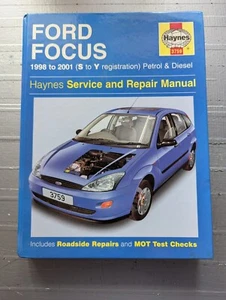 Ford Focus (Petrol & Diesel) 1998-2001 Haynes Workshop Manual Hardback - Picture 1 of 8