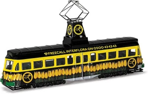 Corgi OOC Spazzola Railcoach Blackpool Trasporto Interflora Scala 1:76 Tram OM44013 - Foto 1 di 5