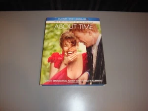 About Time Blu Ray DVD Movie No Digital Copy Slipcover Domhnall Gleeson Rachel - Picture 1 of 5