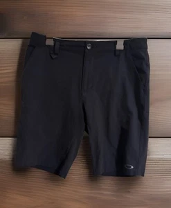 Pantalones Cortos Oakley Adulto 34 Negro Chino Dorado Rendimiento Activo Elastizado Exterior Hombres - Imagen 1 de 6