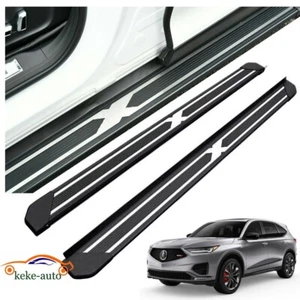 Fits for Acura MDX 2023 24 Running Board Side Steps Pedals Nerf Bar - Picture 1 of 7