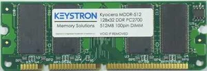 MDDR-512 512MB 100pin DDR SODIMM Memory for Kyocera Printer KM-C4035E - Picture 1 of 1